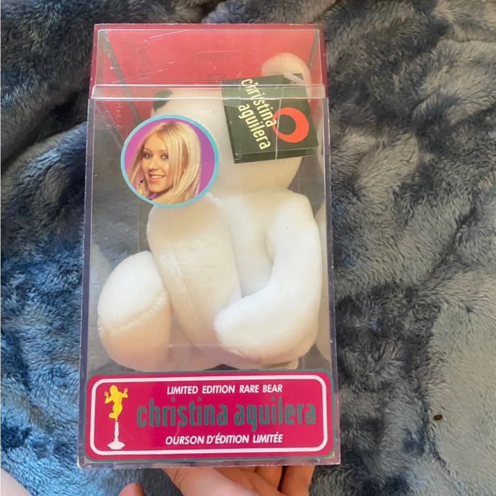 Christina Aguilera beanie baby